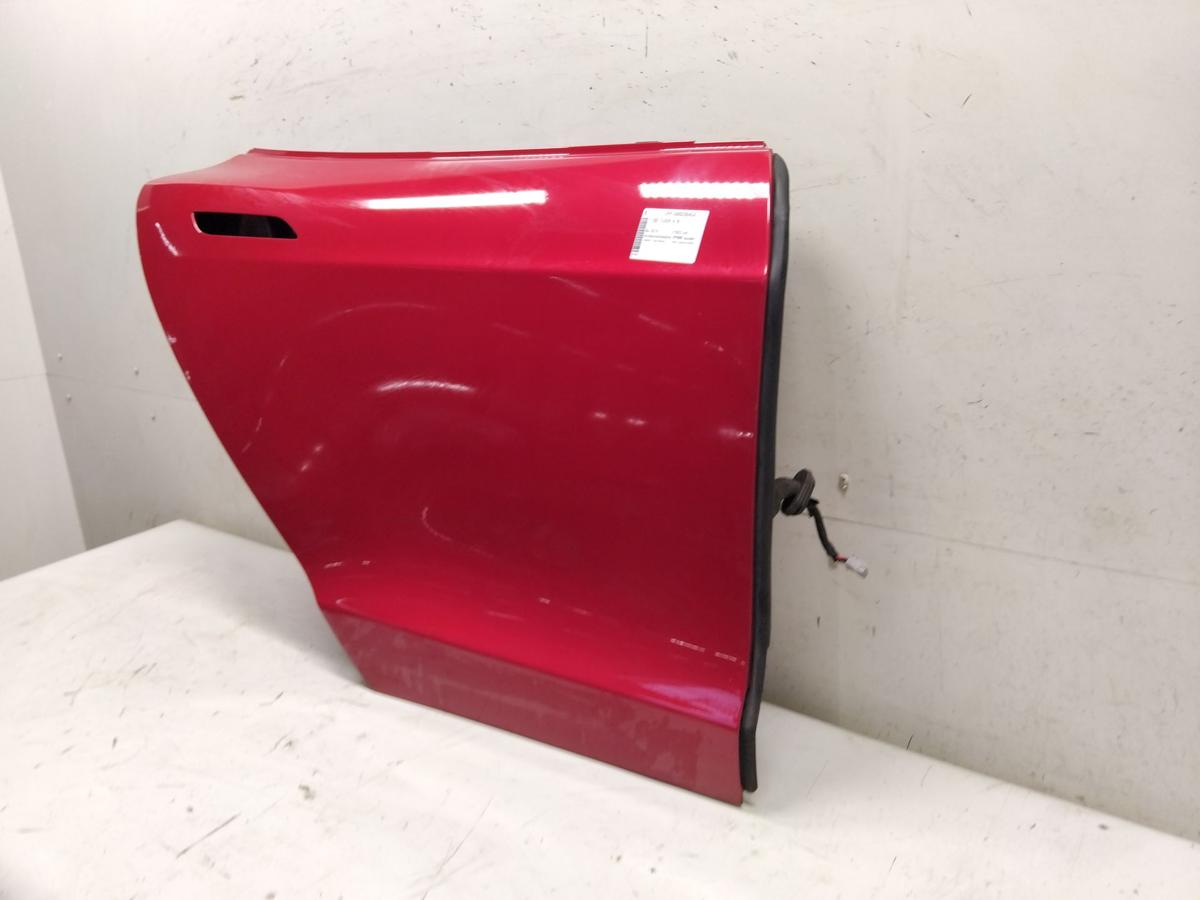 Tesla Model S T&uuml;r hinten rechts dunkelrotmetallic PPMR sunset red Bj.2019