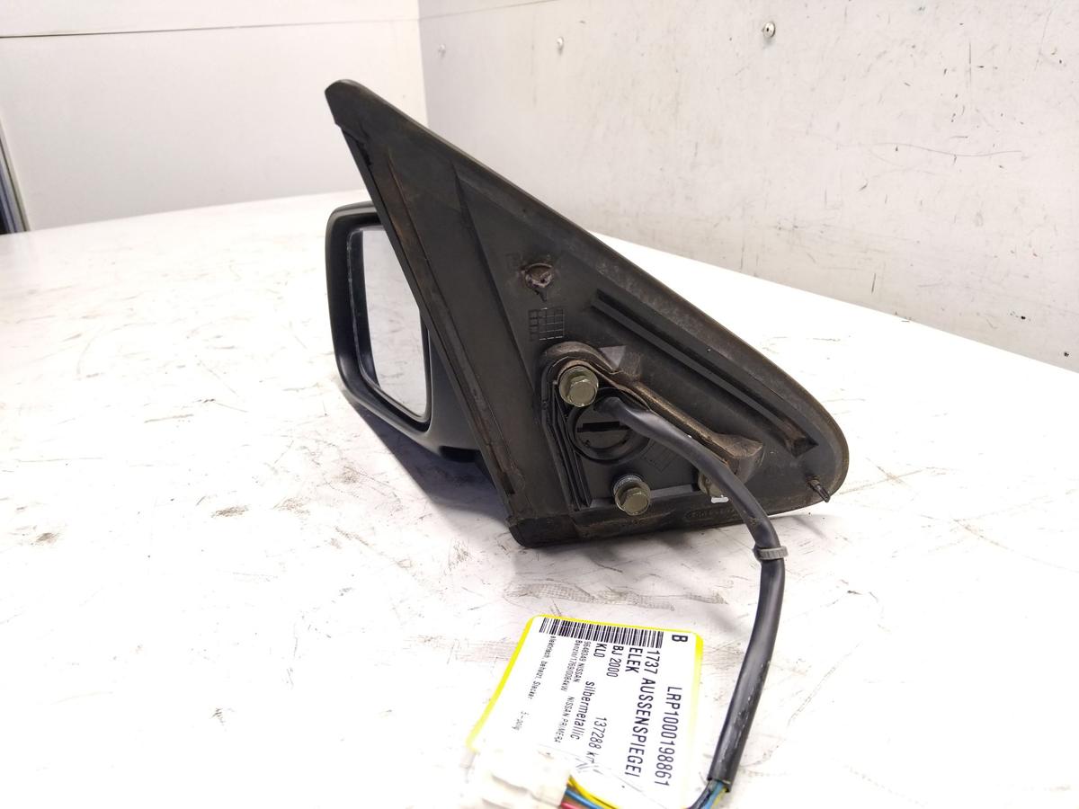 Nissan Primera P11 orig Au&szlig;enspiegel links KL0 silber elektrisch beheizt BJ2000