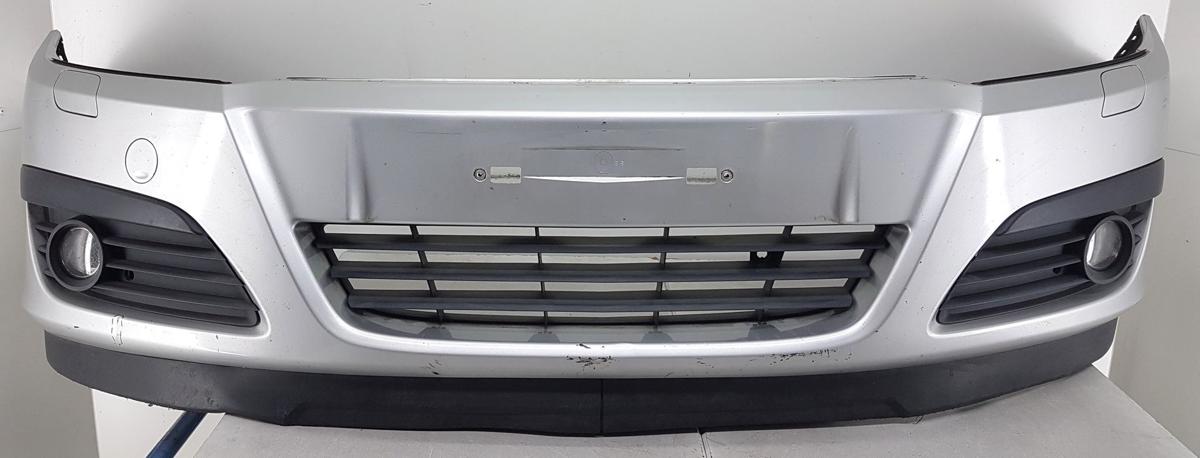 Opel Astra H Stoßstange Stoßfänger vorn in 2AU Starsilber III Met Bj2006