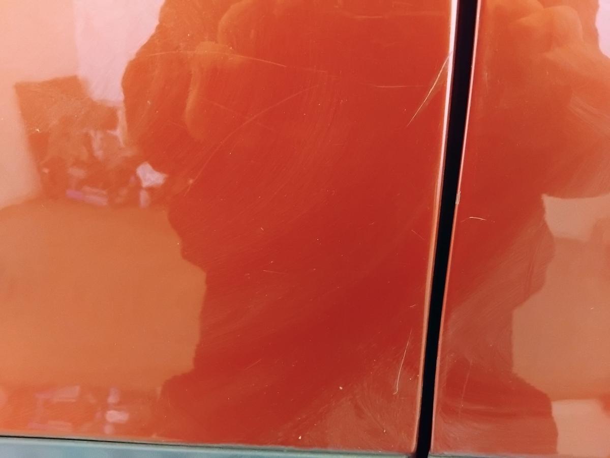 Citroen Berlingo 2 Schiebet&uuml;r rechts EKQ luziferrot besch&auml;digt BJ2010