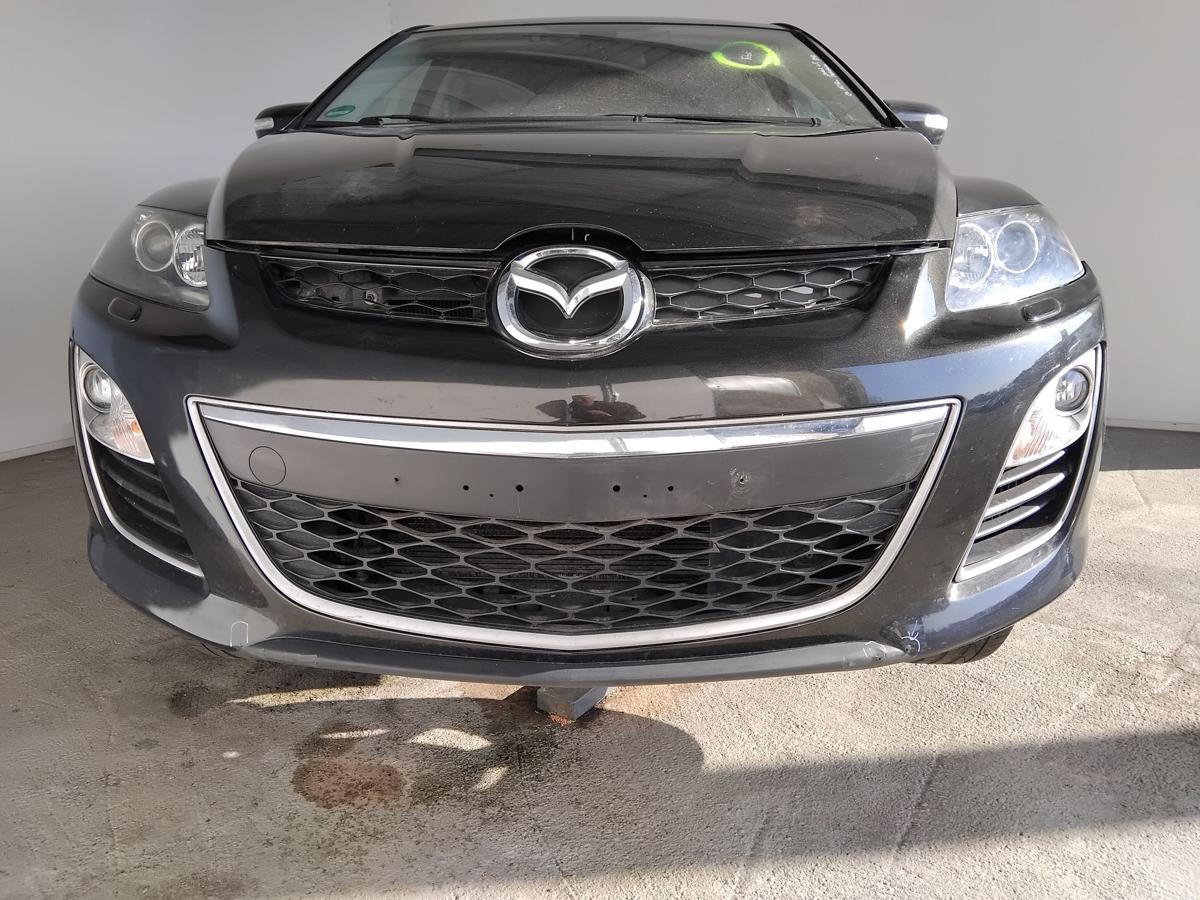 Mazda CX-7 ER Facelift original Stossf&auml;nger Sto&szlig;stange vorn SRA BJ2010 M&auml;ngel