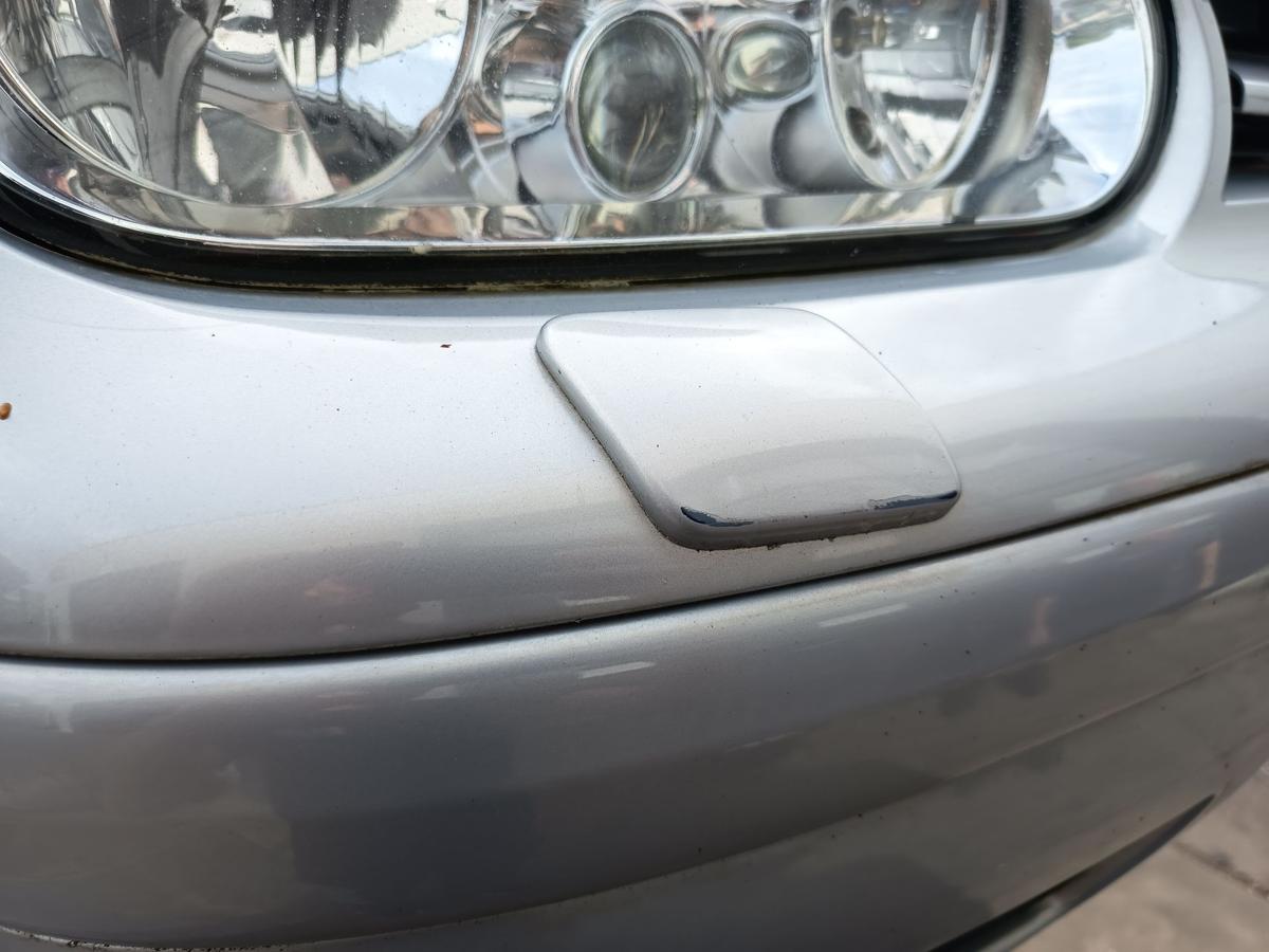 VW Golf IV original Sto&szlig;stange F&auml;nger vorn Front B7Z Satinsilber Bj 1998