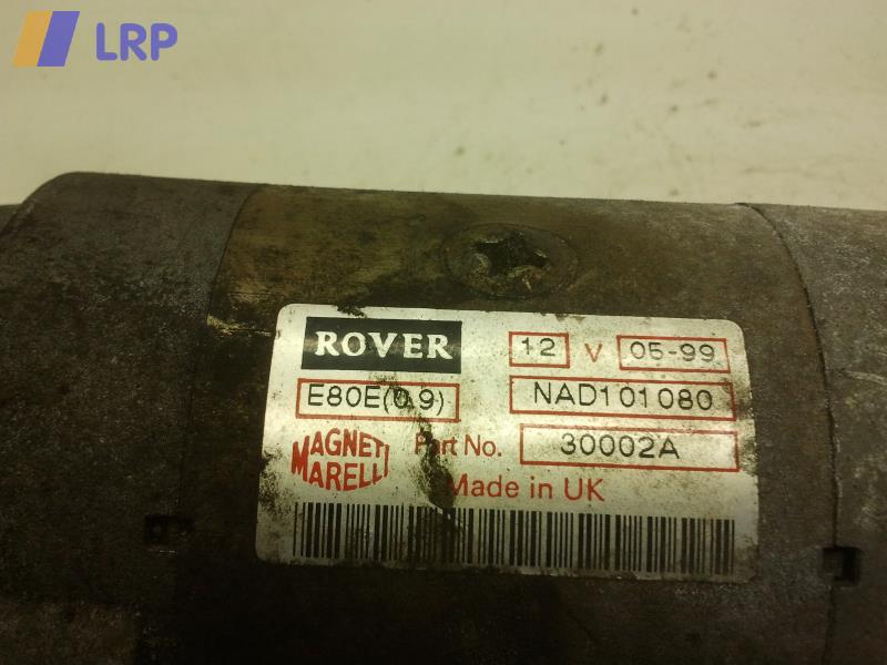 Rover 400 RT original Anlasser Starter NAD101080 1.6 82kw BJ1999