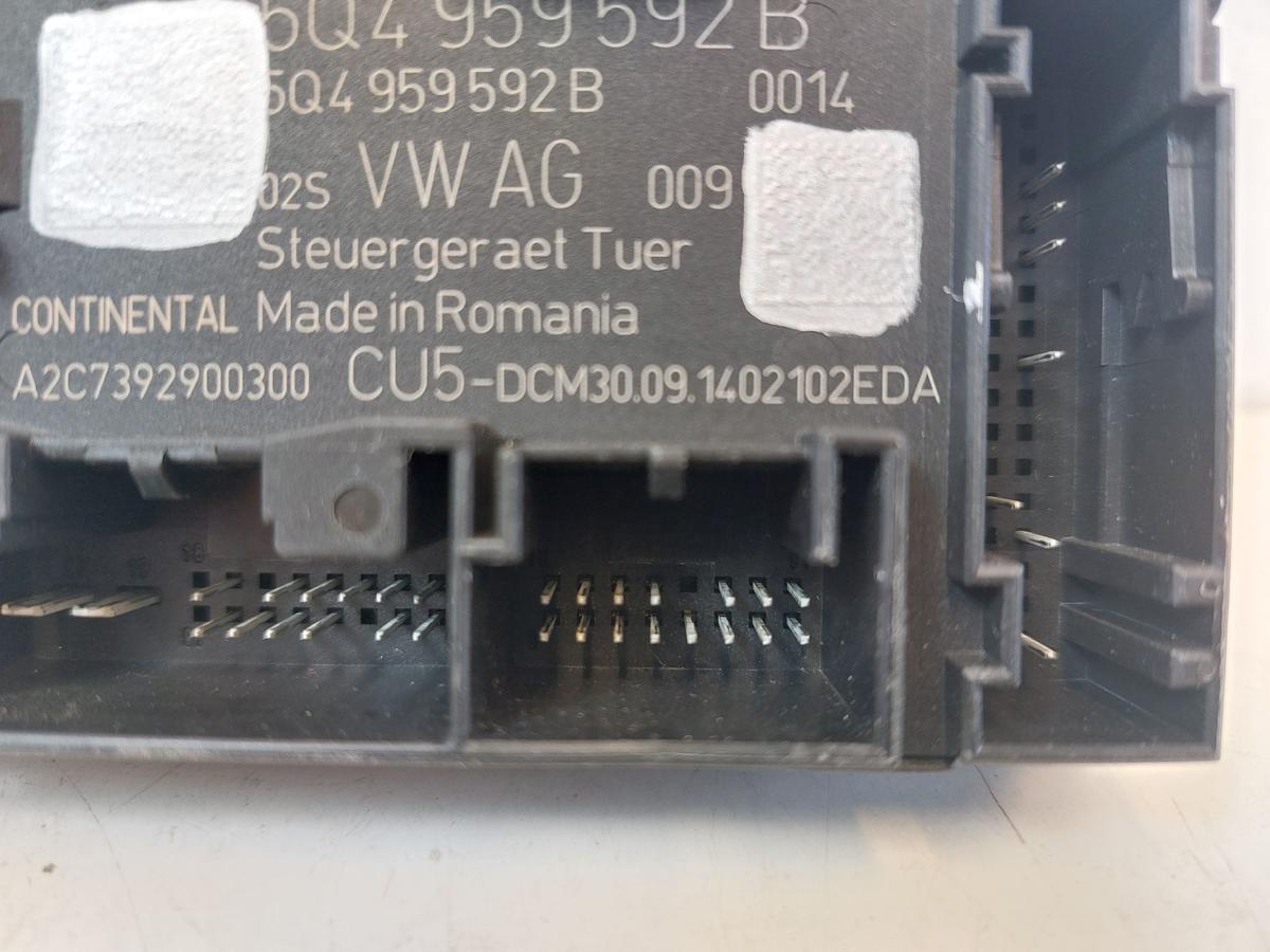Skoda Octavia 5E Scout T&uuml;rsteuerger&auml;t vorn rechts 5Q4959592B