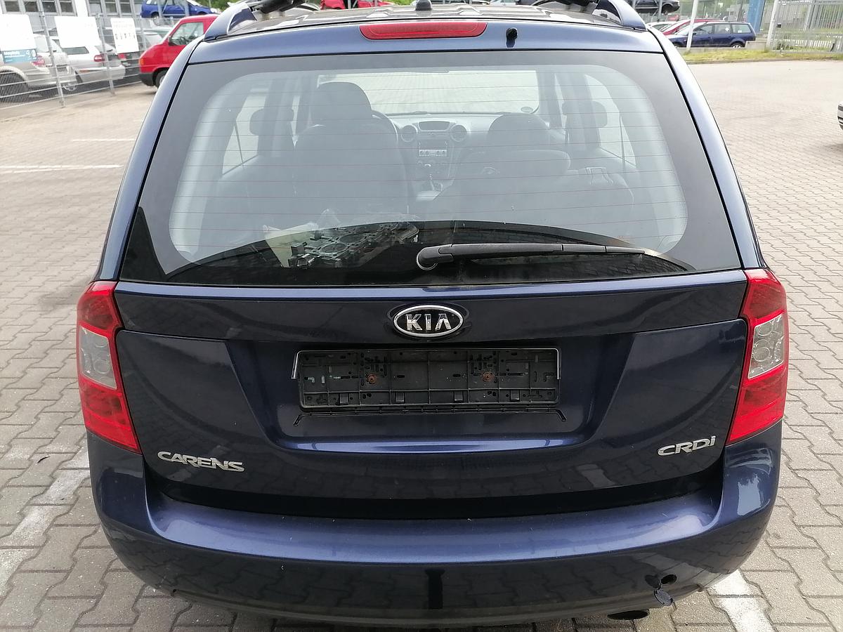 Kia Carens II 2 Baujahr 06-10 Heckklappe Kofferraumklappe Hecktür Tür hinten K5 Velvet Blue Blau