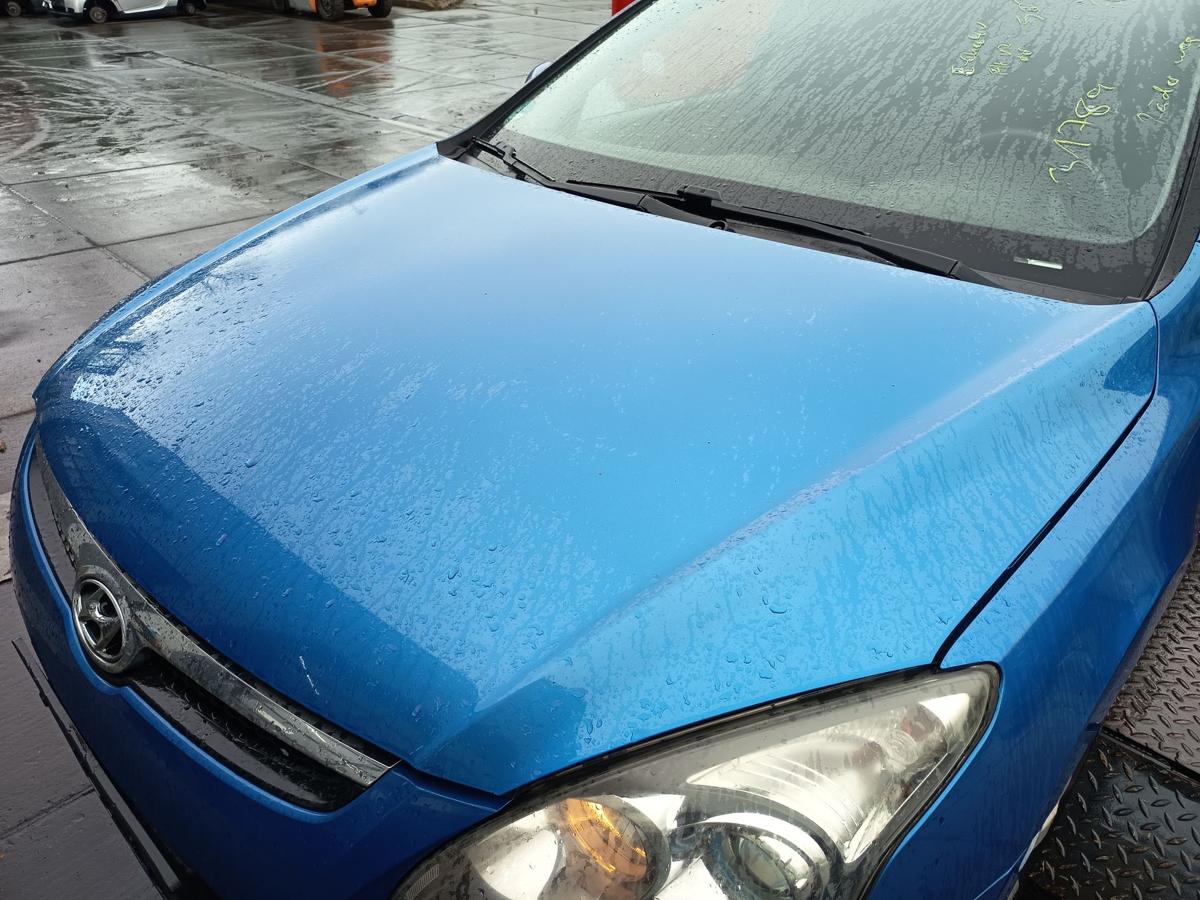 Hyundai i30 FD original Motorhaube Klappe Deckel vorn Front BV Vivid blue Bj2010