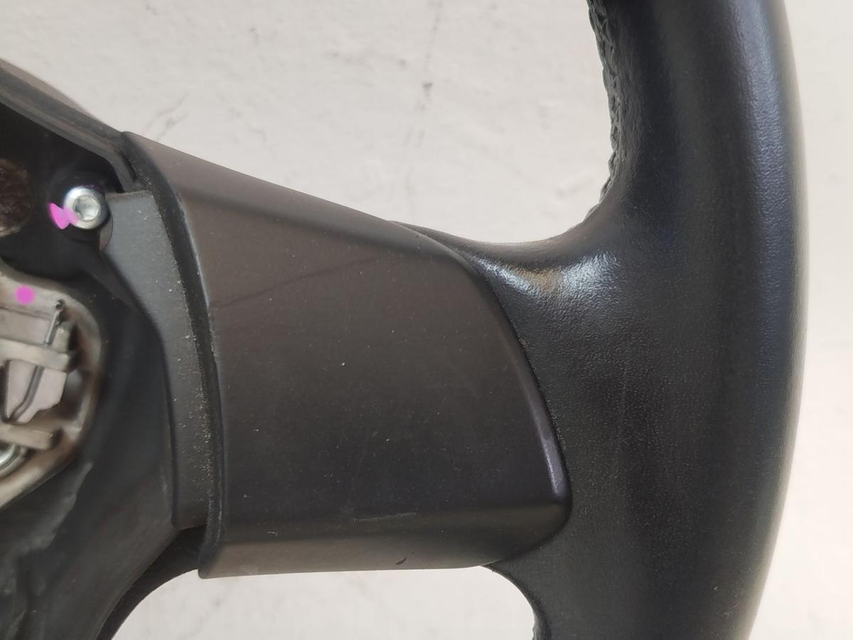 VW Polo 6R Lederlenkrad Lenkrad Leder 3-Speichen ohne Multifunktion OEM