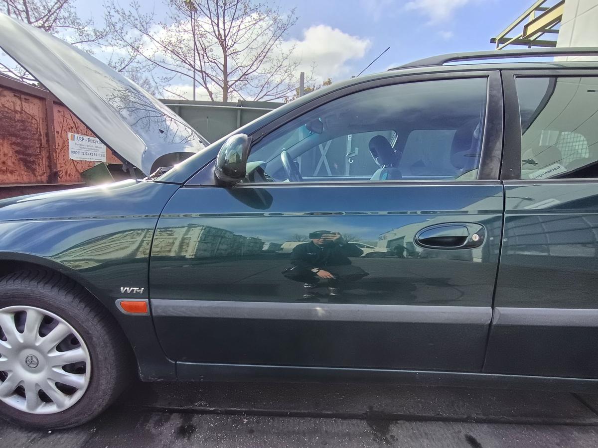 Toyota Avensis T22 original T&uuml;r Roht&uuml;r vorne links 6S3 Gr&uuml;n Baujahr 2001