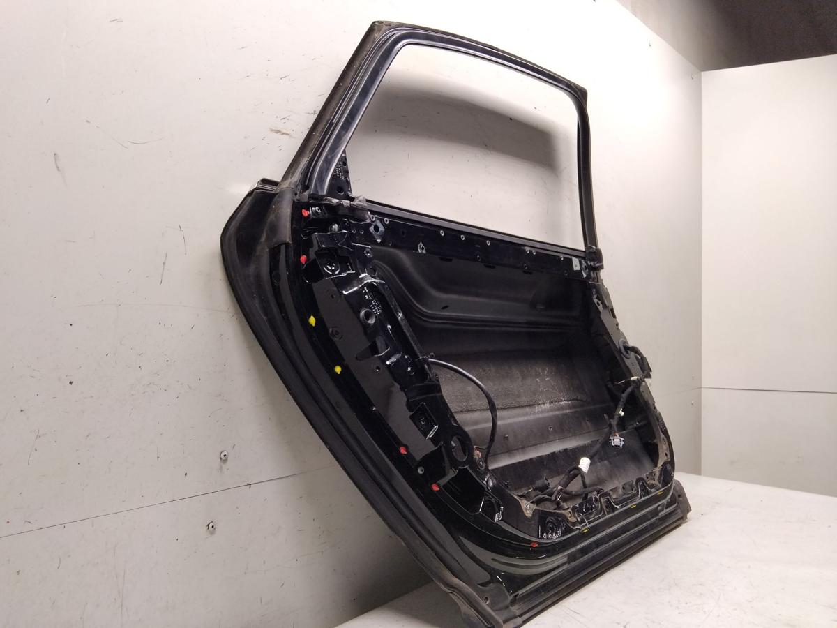 Audi A8 D3 4E Langversion Tür hinten links brilliantschwarz LY9B Bj.2004