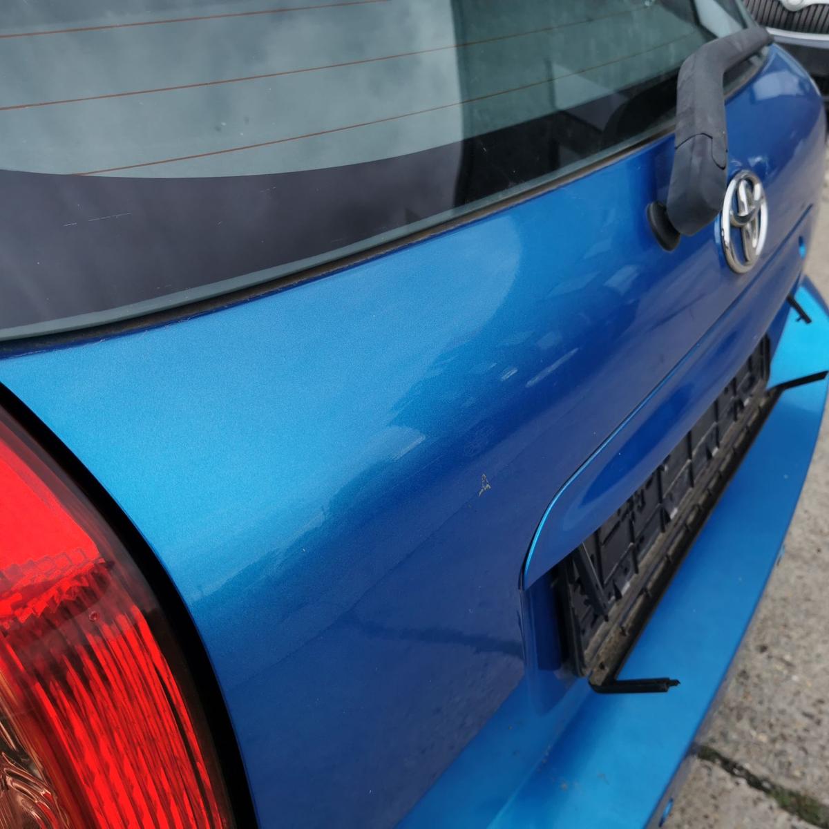 Toyota Corolla ZZE12 Heckklappe Klappe Deckel hinten 5 Trg 8P1 Blue met ROST