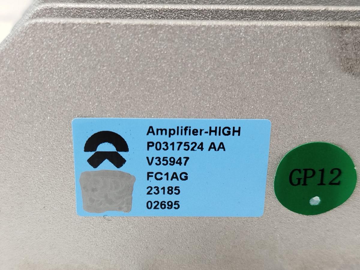 NIO EL6 Elektro SUV Verst&auml;rker Soundverst&auml;rker Amplifier OEM