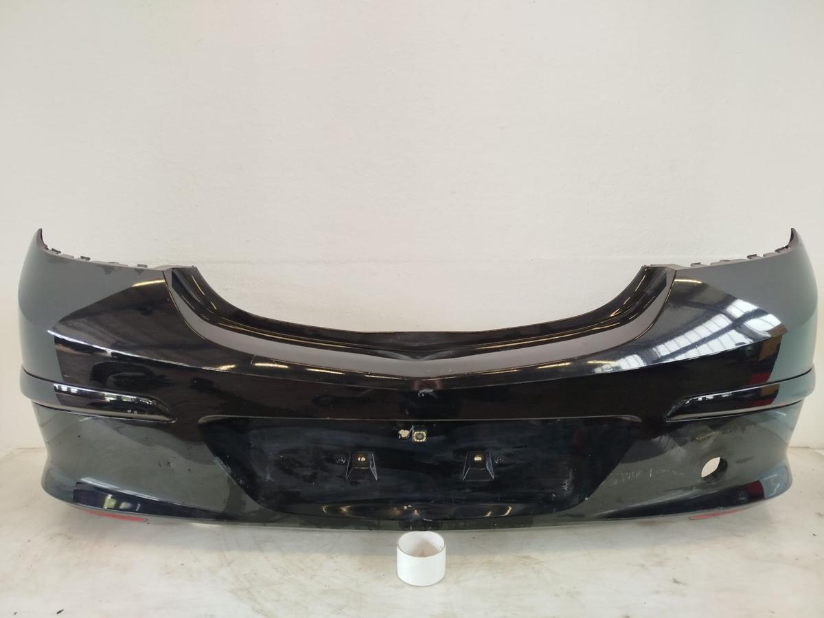 Opel Astra H GTC Stoßfänger hinten Heckstoßstange Z20R Saphirschwarz Heckschürze