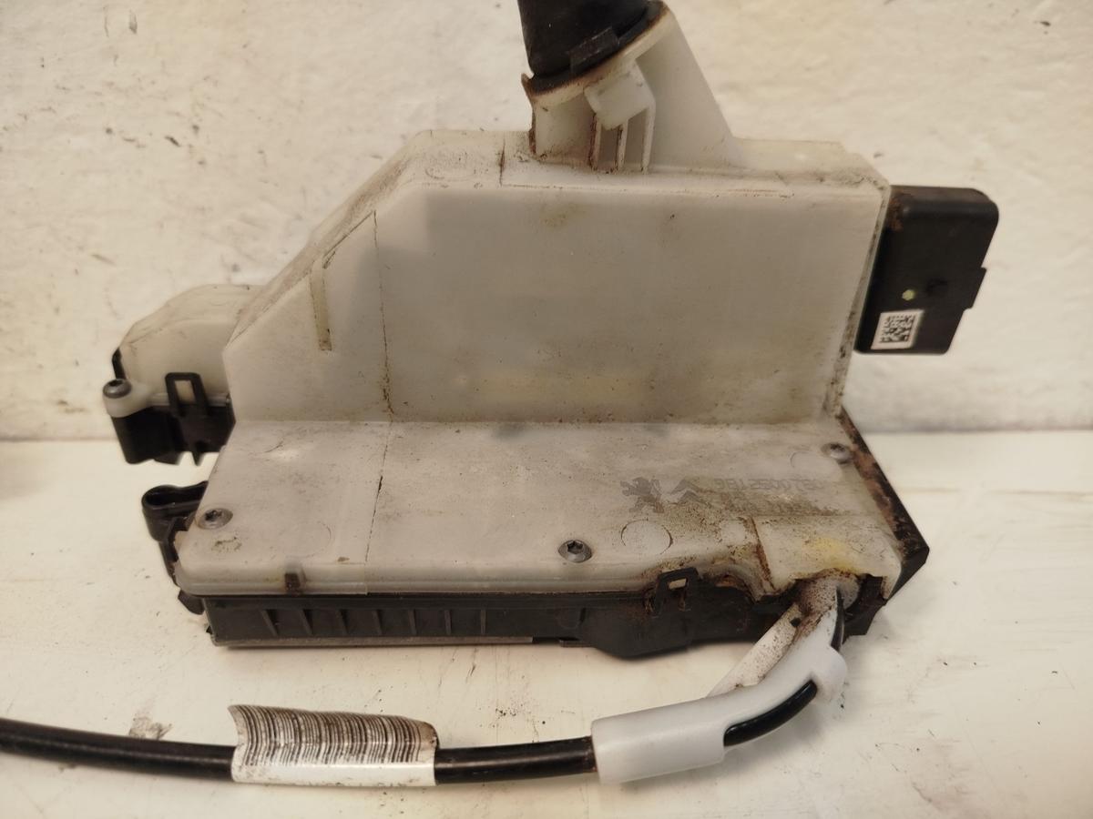 Peugeot 2008 I CU ab16 T&uuml;rschloss vorn rechts mit Tr&auml;ger T&uuml;rgriff Fahrert&uuml;r OEM