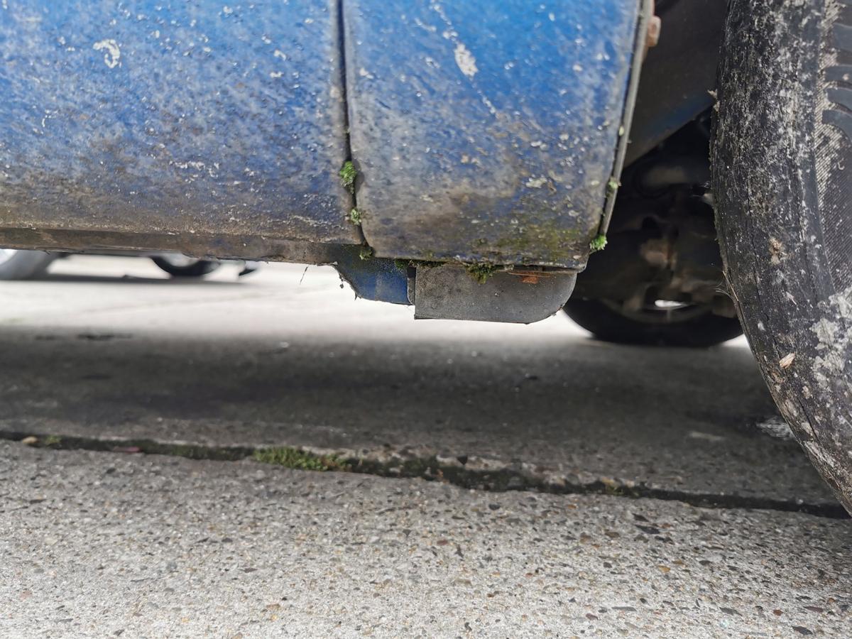 Chevrolet Spark M300 Kotflügel Fender Seitenwand vorn rechts GCT Moroccan Blue