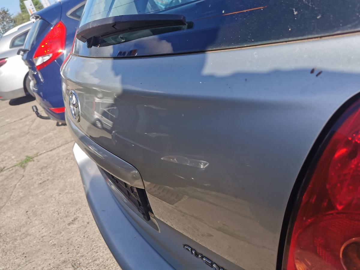 Toyota Avensis T25 Kombi Heckklappe Klappe Deckel hinten 1C0 Radiant Silver Met
