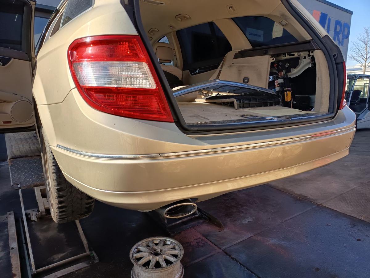 Mercedes S204 T-Modell orig Sto&szlig;stange F&auml;nger hinten Heck 794 Perlbeige Bj 2009