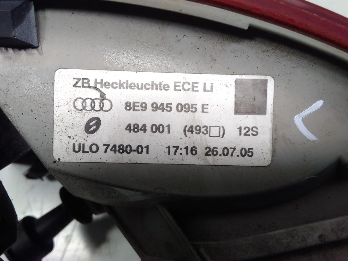 Audi A4 8E B7 Avant Kombi original Rückleuchte Heckleuchte links Bj.2006