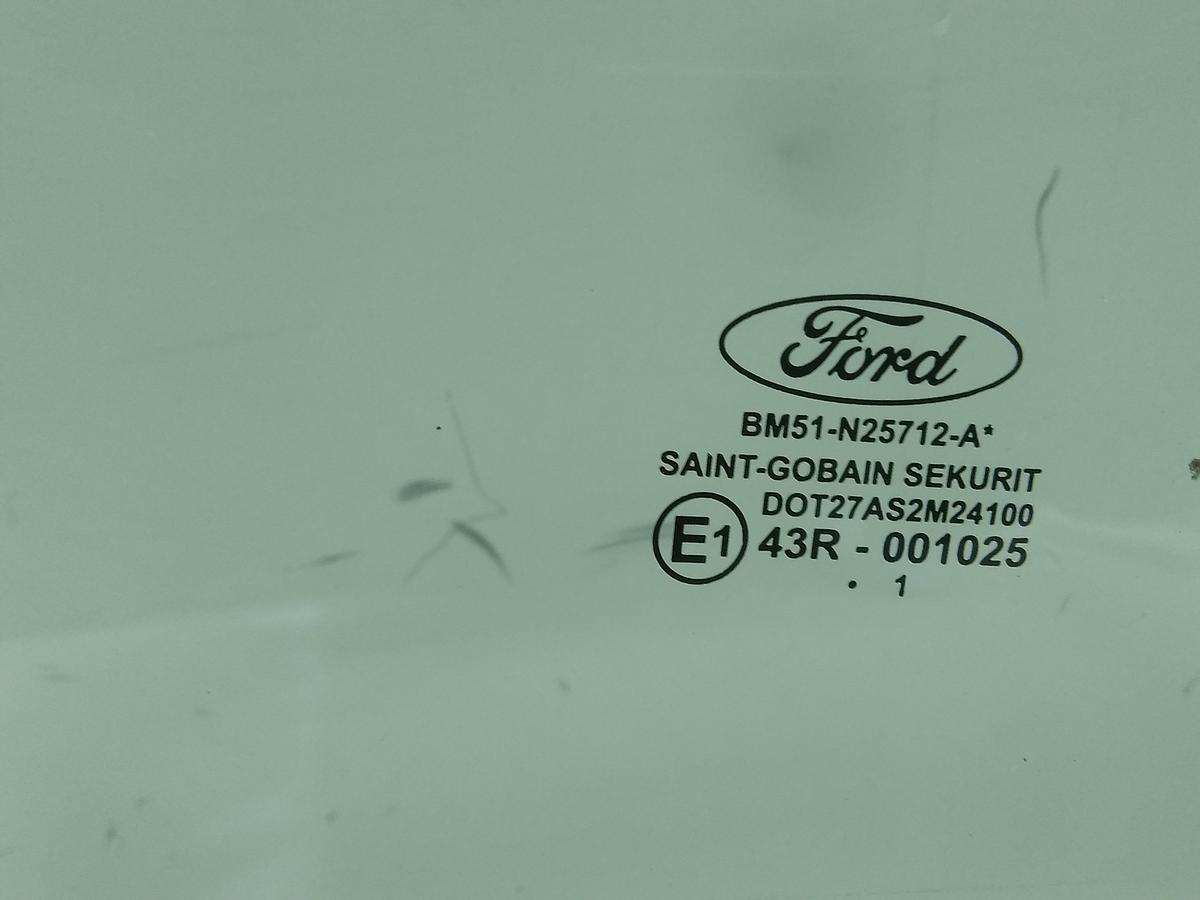 Ford Focus 3 Turnier Bj.2011 Türscheibe hinten rechts grüncol.