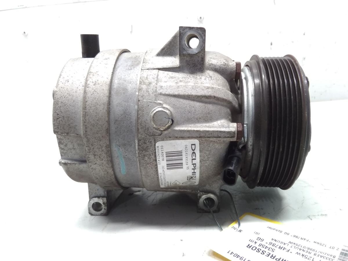 Renault Laguna 2 original Klimakompressor 8200421410 DELPHI BJ2006 2.0T 125kw