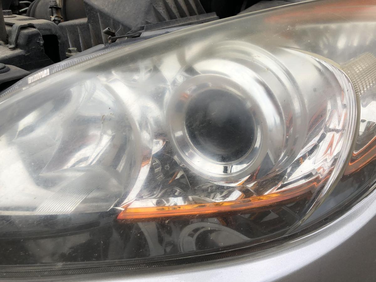 Mazda 3 Typ BL Scheinwerfer links Frontscheinwerfer Halogen OEM Trübung