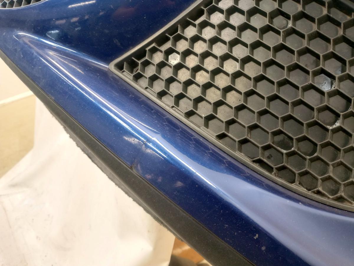 Seat Toledo 3 III 5P orig Stoßstange vorn Stoßfänger Grill LS5S Blau Bj 2005