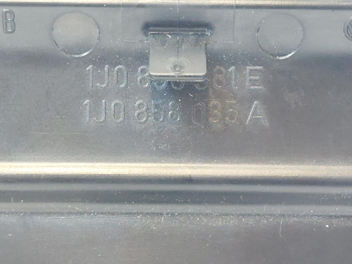 VW Bora Golf IV 1J Blende Abdeckung OBD Stecker Mittelkonsole unten Holzdesign