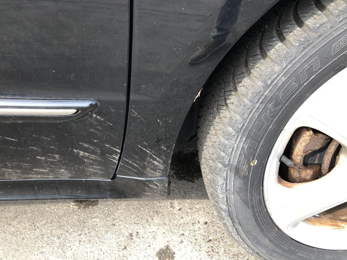 Mercedes A Klasse W169 Kotfl&uuml;gel vorn rechts Beifahrerseite 696 Nachtschwarz