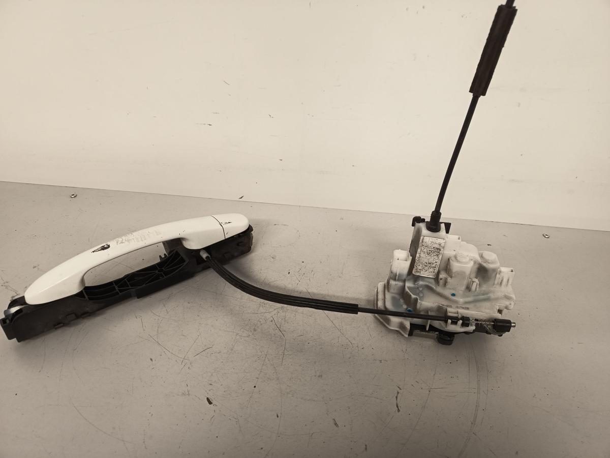 Ford KA RU8 Bj 2010 original Türschloss vorn rechts mit Außengriff Crystal Weiß