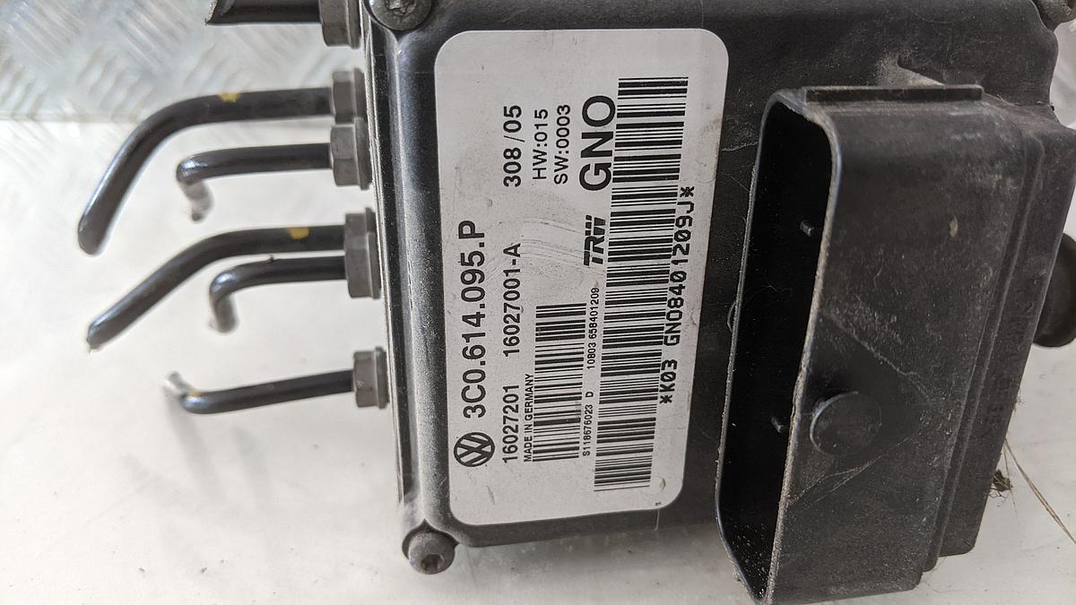 VW Passat 3C Variant Hydraulikaggregat ABS 3C0614095P