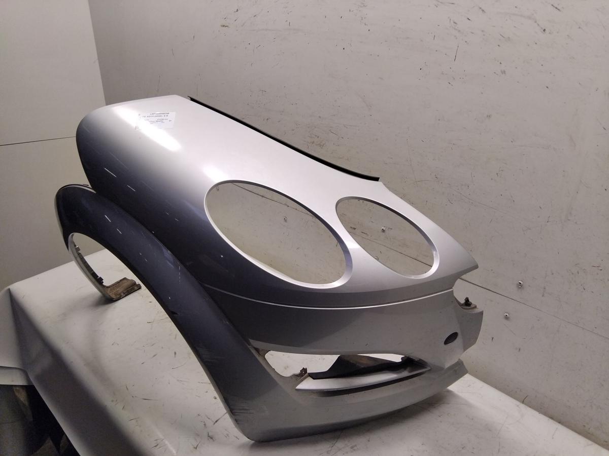 Smart ForFour original Kotfl&uuml;gel Sto&szlig;stangenecke vorn rechts silber Bj.2004