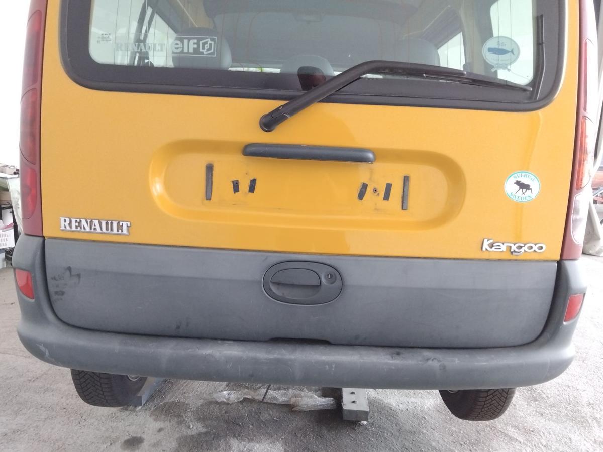 Renault Kangoo 1 Heckklappe gelb OV396 yellow lemon inkl. Heckscheibe BJ1998
