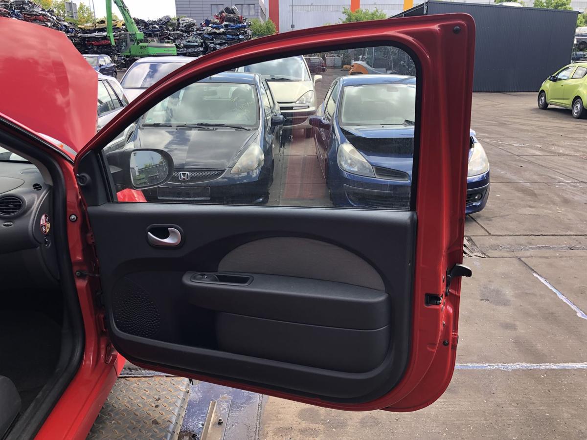 Renault Twingo II original Tür rechts Beifahrer OV727 Spanischrot Bj2010