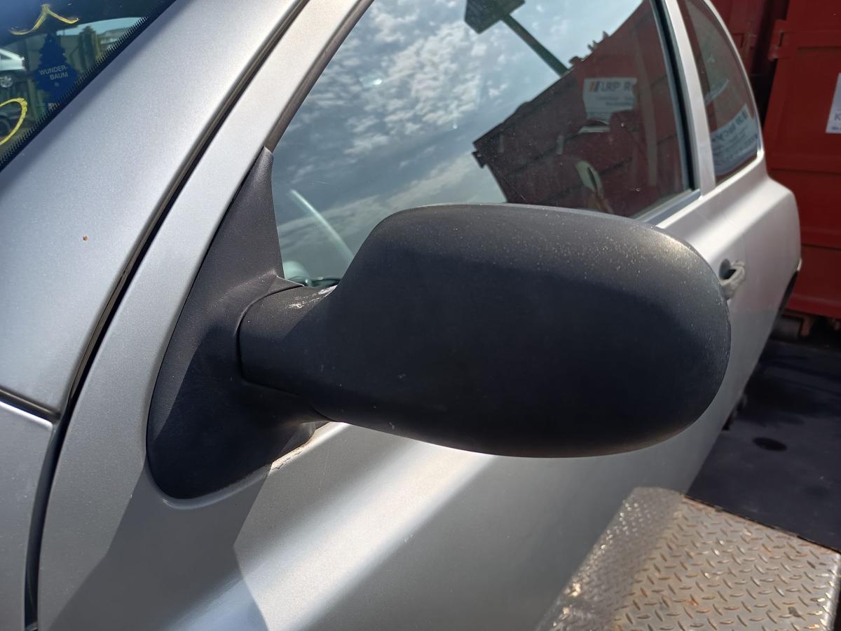 Nissan Micra K12 original Aussenspiegel links manuell unlackiert Bj 2006
