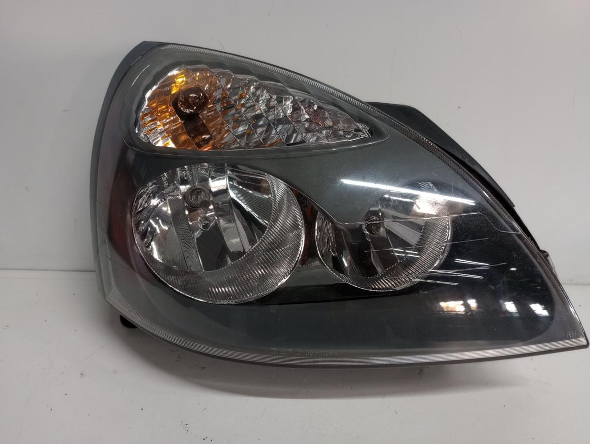 Renault Clio II Depo Nachrüst Scheinwerfer rechts Halogen Haupt Licht Front Bj05