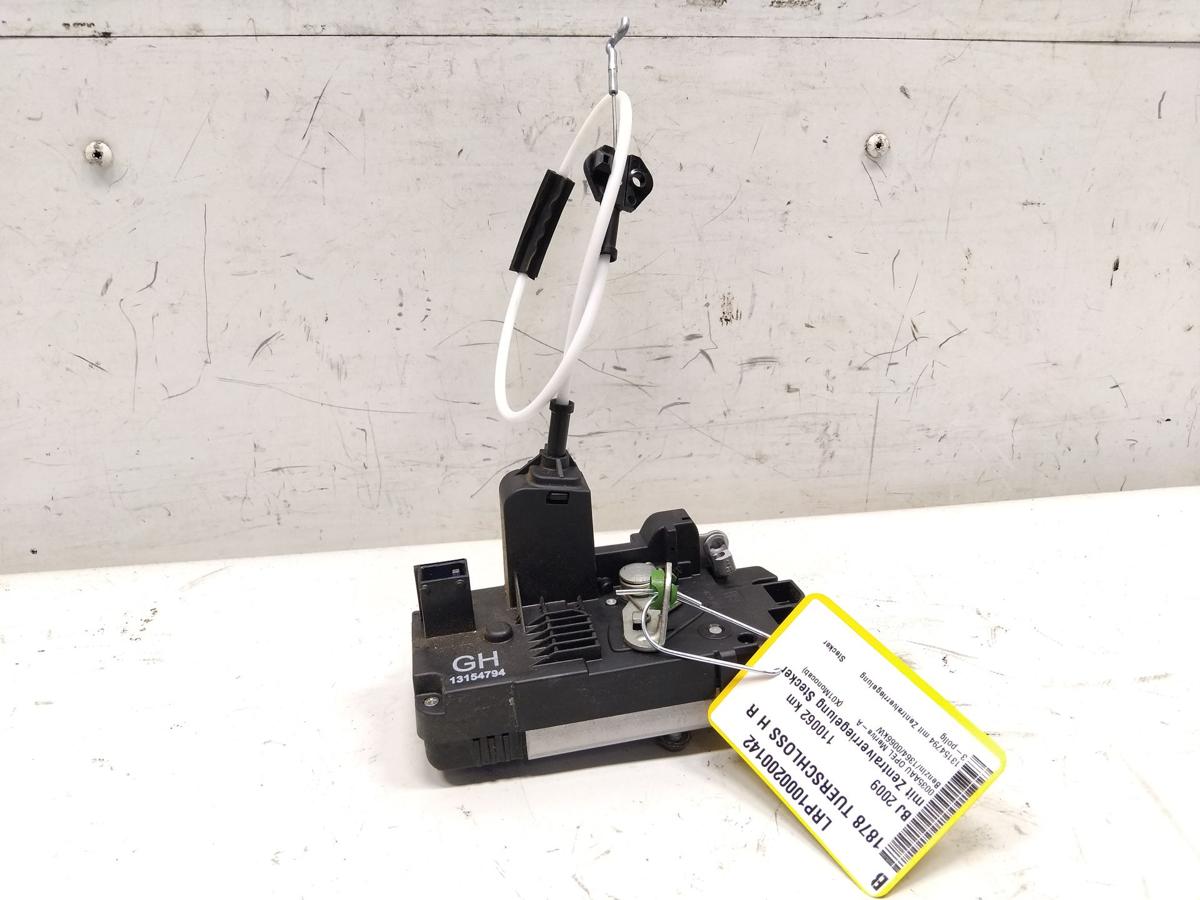 Opel Meriva A original T&uuml;rschloss hinten links mit Zentralverriegelung BJ2009