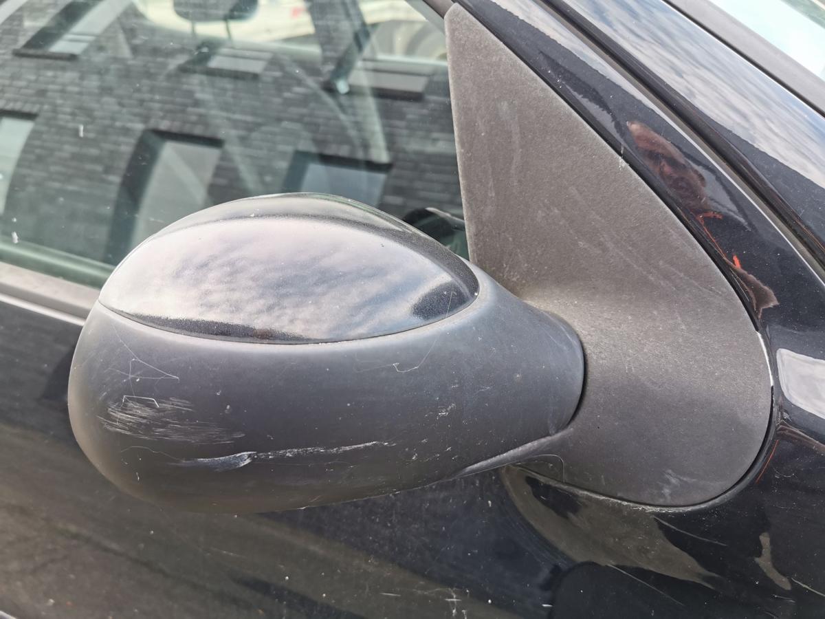 Peugeot 206+ 2M Aussenspiegel R&uuml;ckspiegel Spiegel rechts manuell KTV Perla Nera