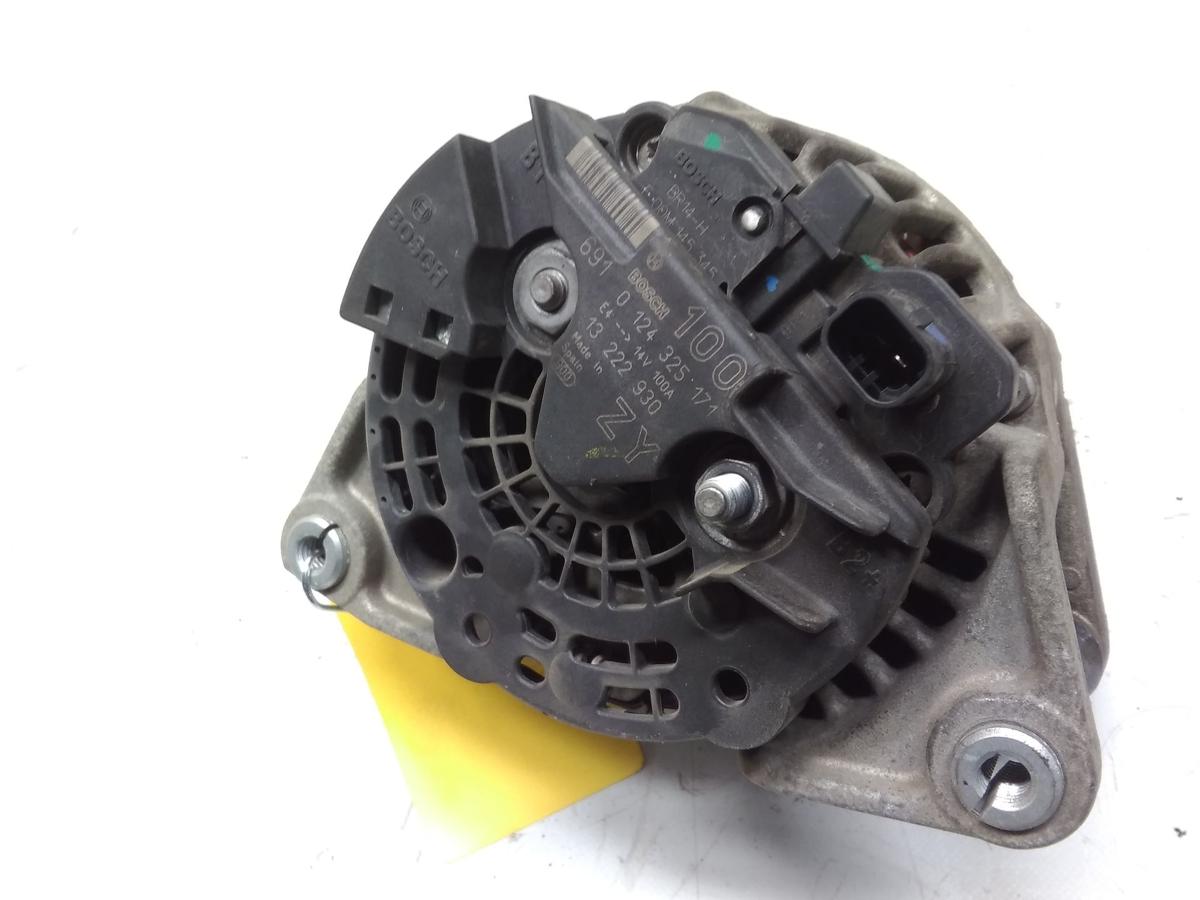 Opel Astra H original Lichtmaschine Generator 100A Bosch 1.4 66kw Z14XEP Bj.2007
