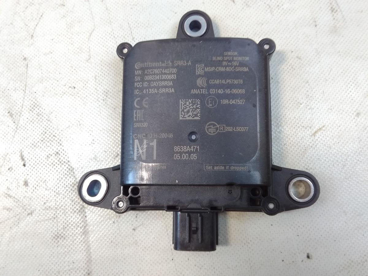Mitsubishi Eclipse Cross original Steuerger&auml;t Toter Winkel rechts hinten Facelift 8638A471 A2C7607440700 031401606068
