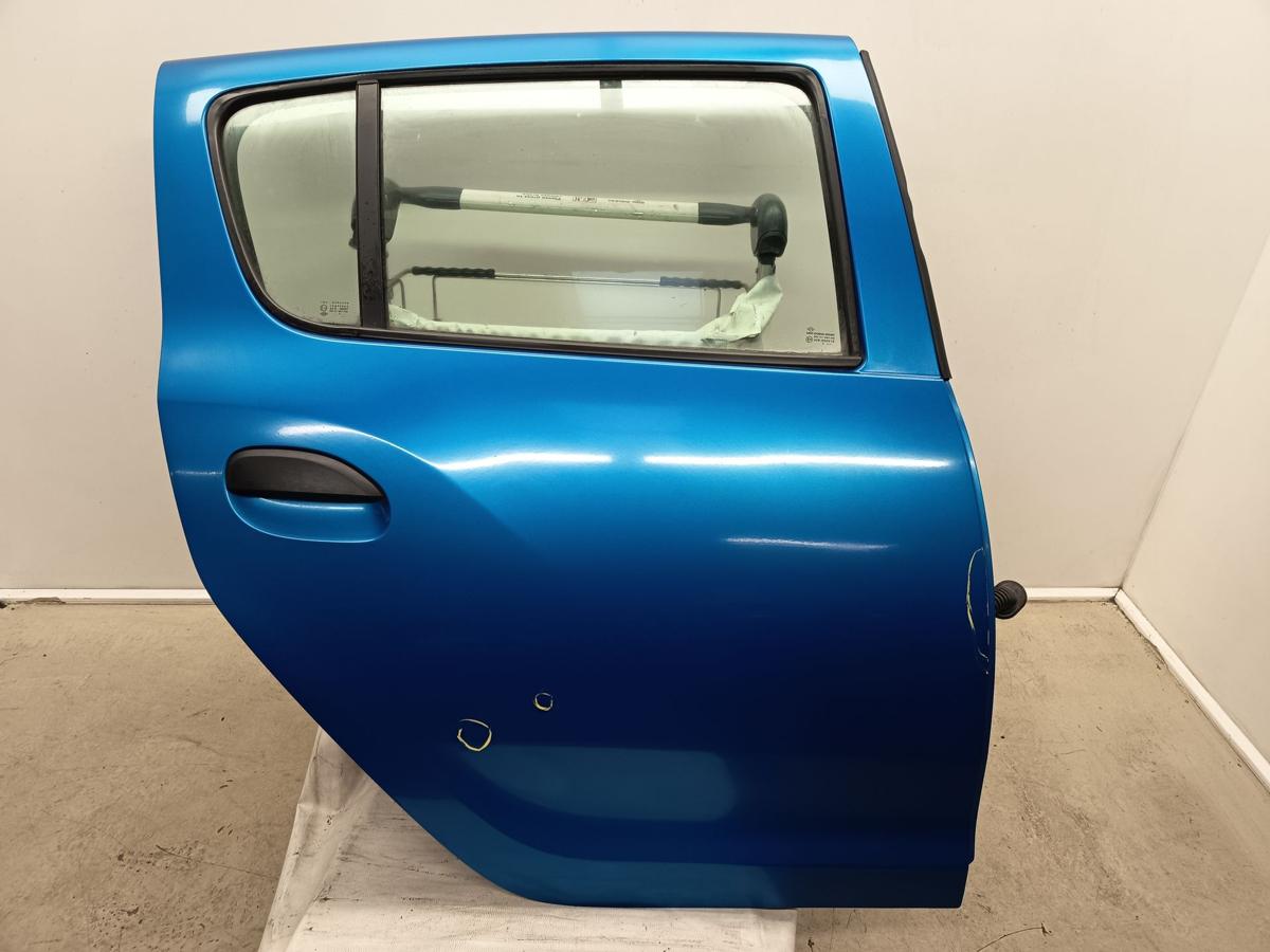 Dacia Sandero II Stepway Bj 2015 original Tür hinten rechts Beifahrer Blue