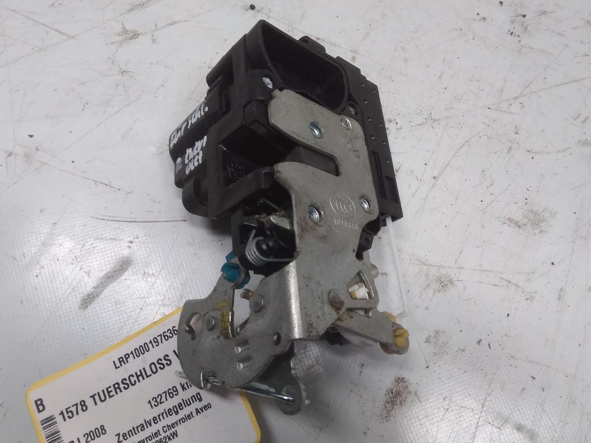 Chevrolet Aveo T250 orig.T&uuml;rschloss vorn rechts mit Zentralverriegelung BJ2008
