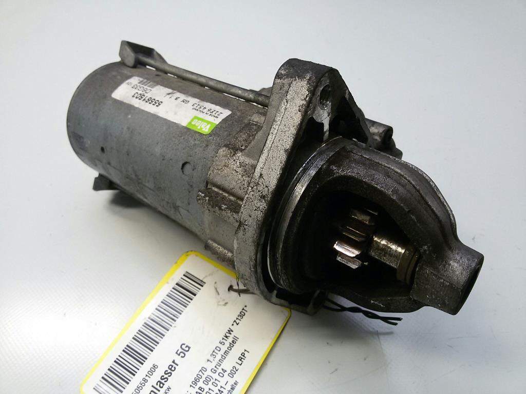 Opel Corsa C Anlasser Starter 55561503 D6G33 VALEO 1.3TD 51kw BJ2006