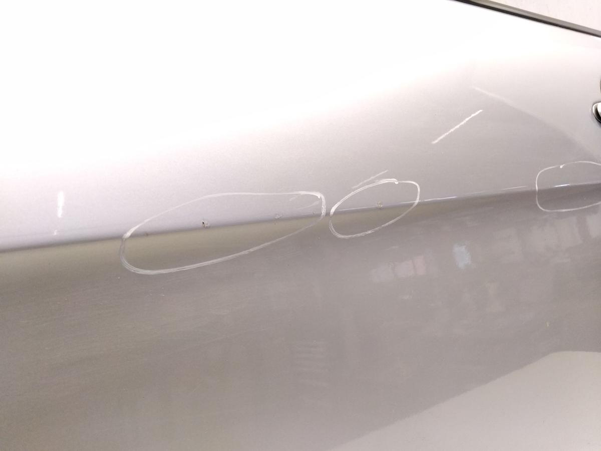 BMW 6er E63 E64 T&uuml;r von links Alu Fahrert&uuml;r titansilbermetallic 354/7 Bj.2006