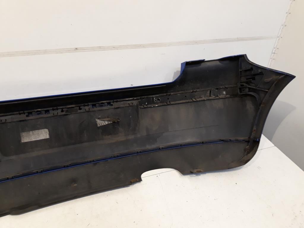 VW Polo 9n BJ 2004 Stoßstange hinten Stoßfänger Blau