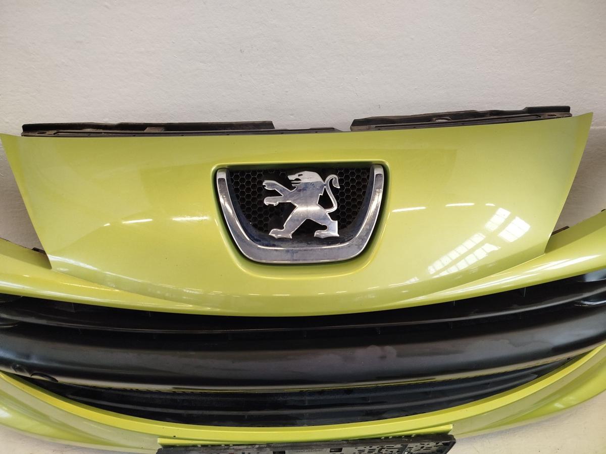 Stossfänger Stossstange Bumper vorn KAR Gelb Lacerta Peugeot 207 W TEXT BILDER