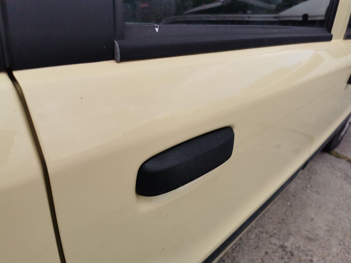 Fiat Panda 169 Tür Autotür Rohbau Fondtür hinten rechts 541 Giallo Ottimistagelb
