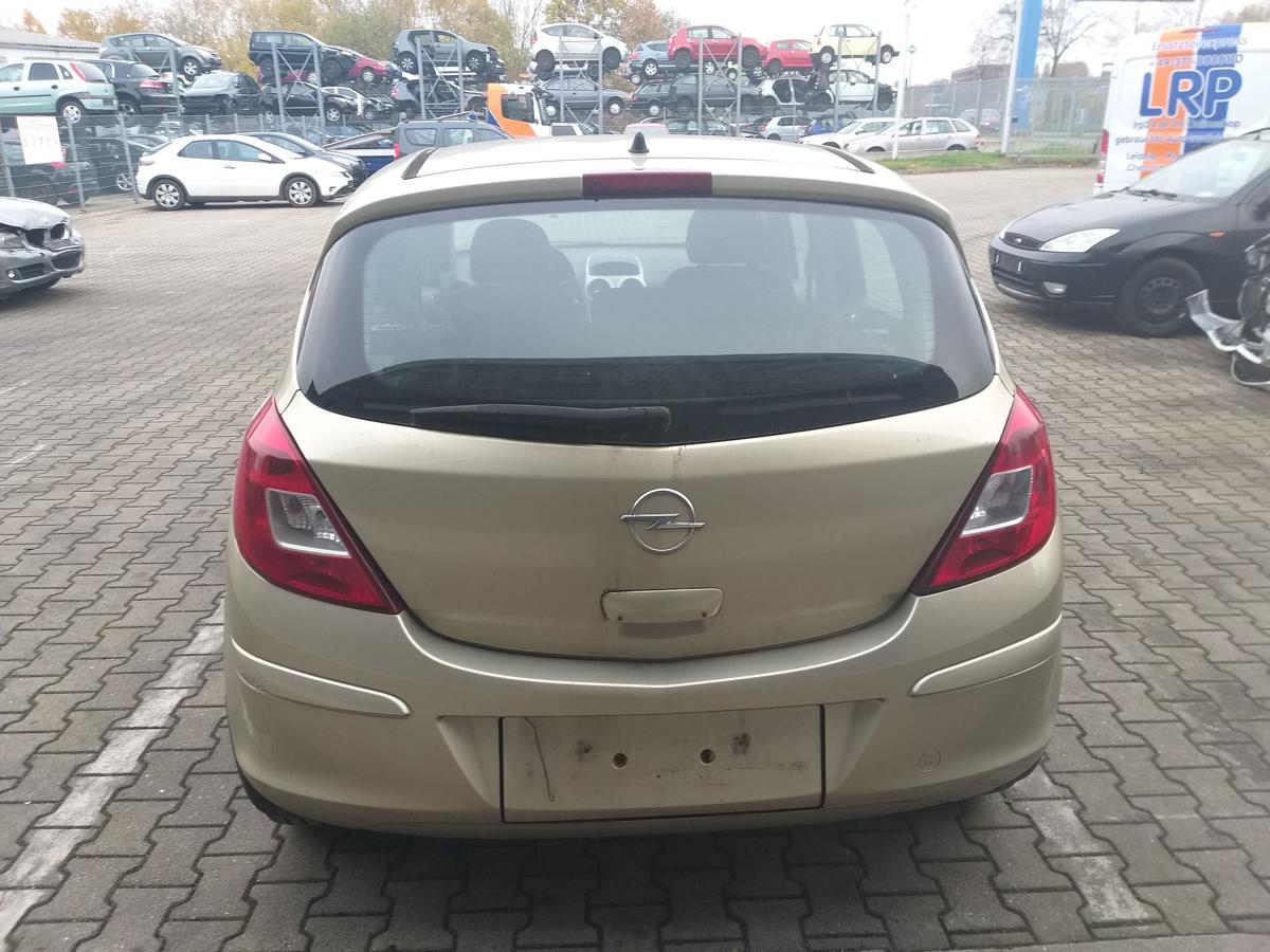 Opel Corsa D original Stoßstange Stossfänger hinten Champagnersilber Z40M 5-Türer Bj.2007