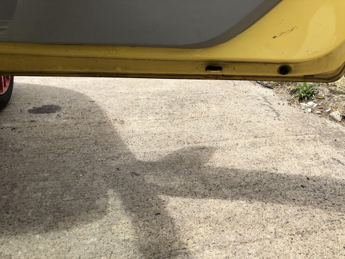 Seat Mii Typ AA T&uuml;r vorn rechts Beifahrer Rohbau 3 t&uuml;rer LB1B Sunflower Yellow