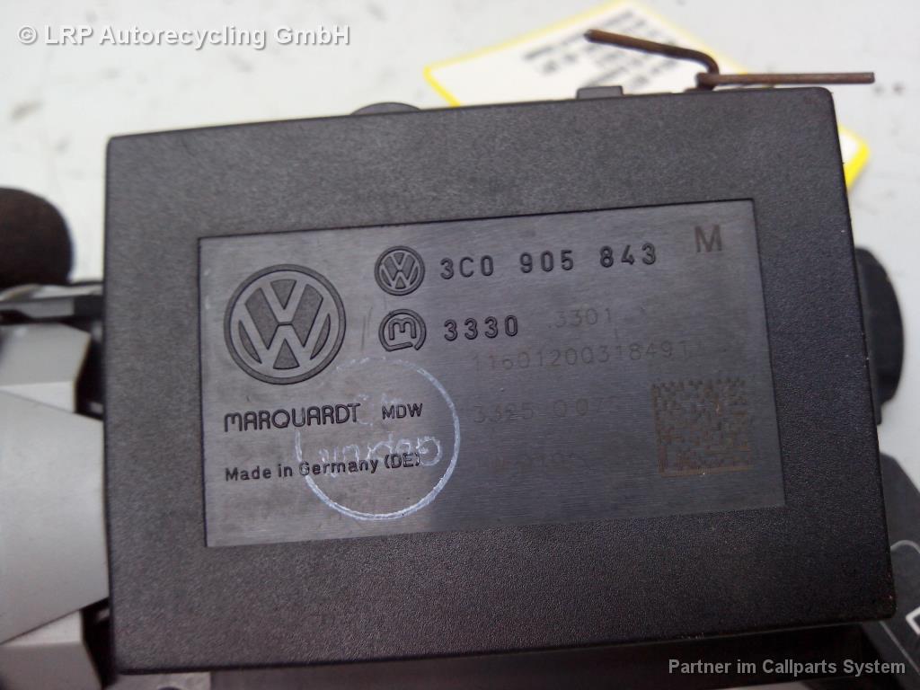 VW Passat 3C Kombi BJ2005 elektronisches Zündschloss mit Schlüsseln 3C0905843M