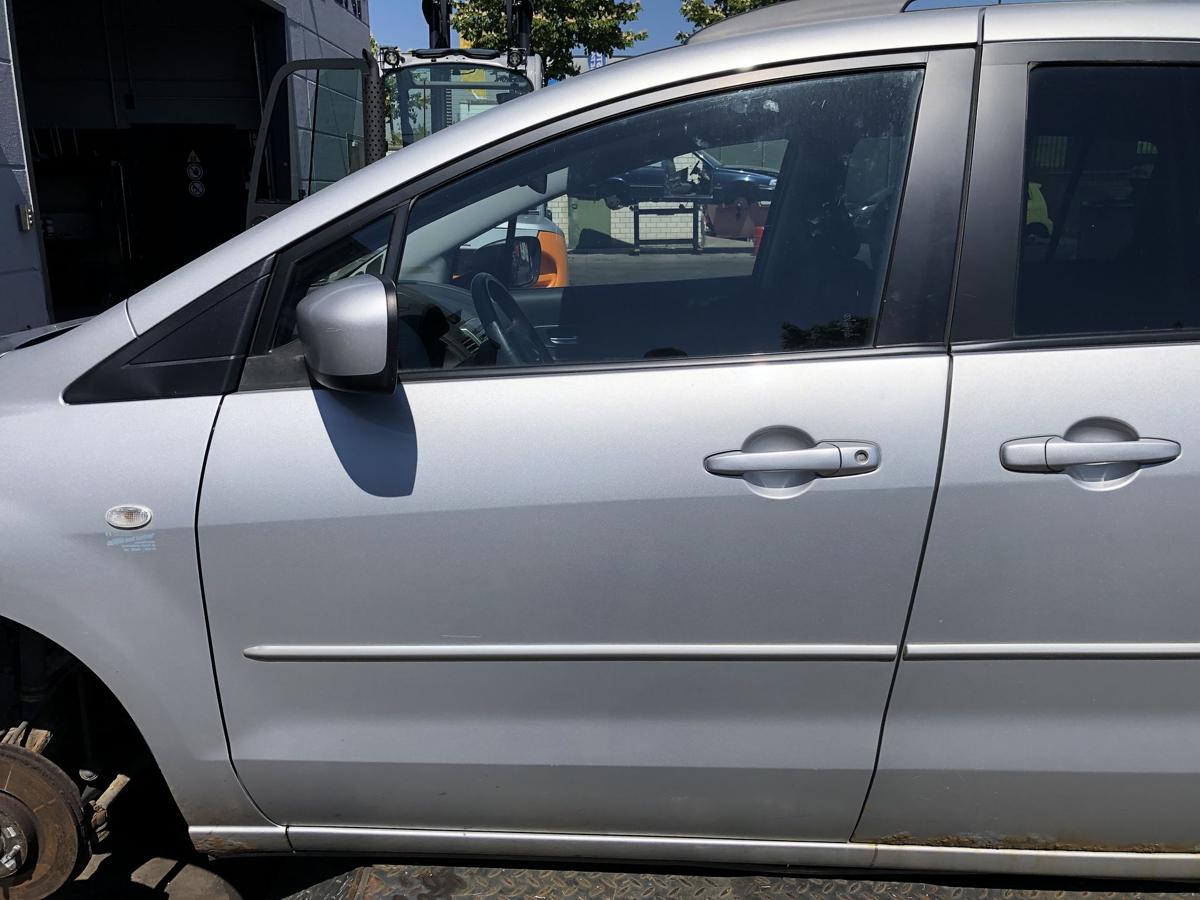 Mazda 5 original Tür vorn links Fahrer 22V Satinsilber Bj 2006