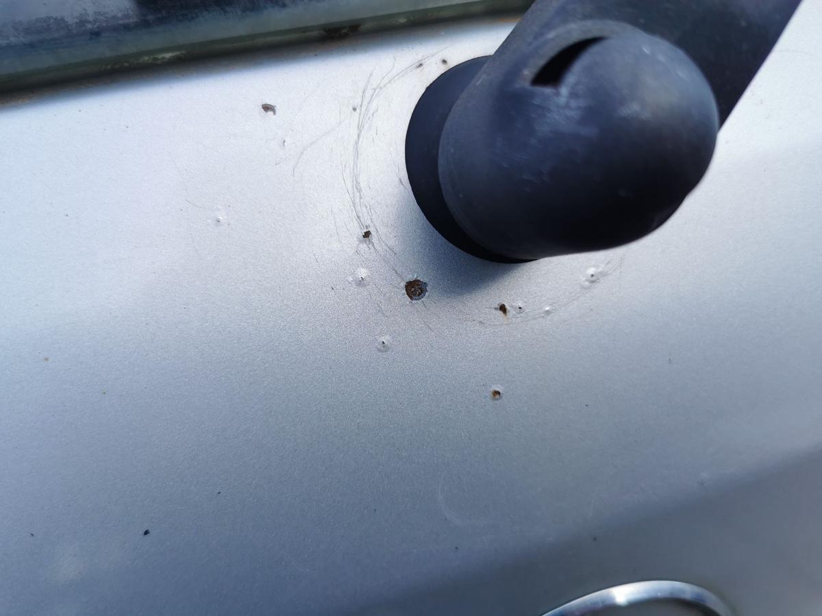 Mercedes B Klasse 245 Heckklappe Klappe Deckel hinten 761 Polarsilber met
